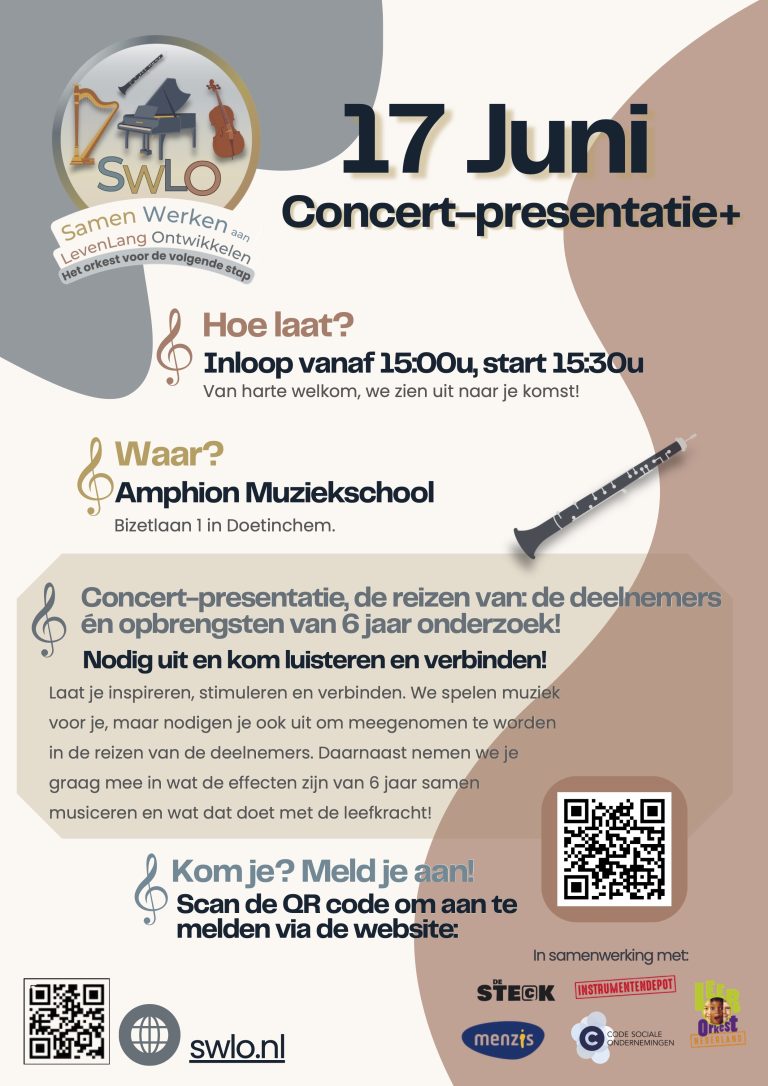 17 juni Concertpresentatie
